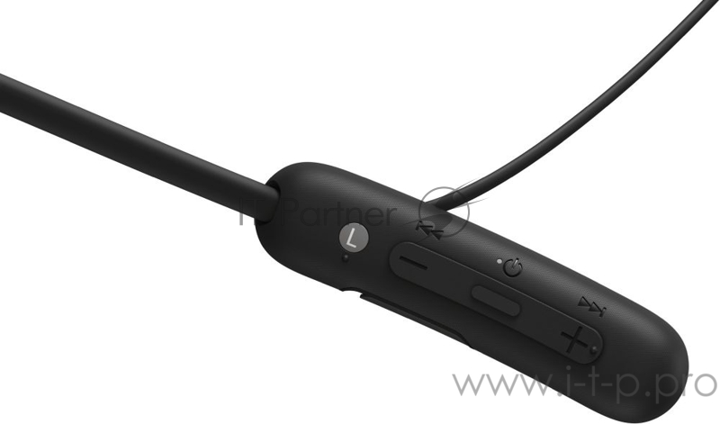 Гарнитура вкладыши Sony WI-SP510 черный беспроводные bluetooth нашейный держатель (WISP510B.E)