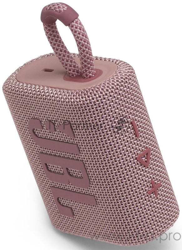 Портативная акустическая система JBL GO 3 розовая