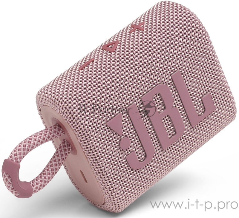 Портативная акустическая система JBL GO 3 розовая
