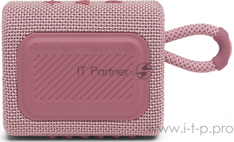 Портативная акустическая система JBL GO 3 розовая