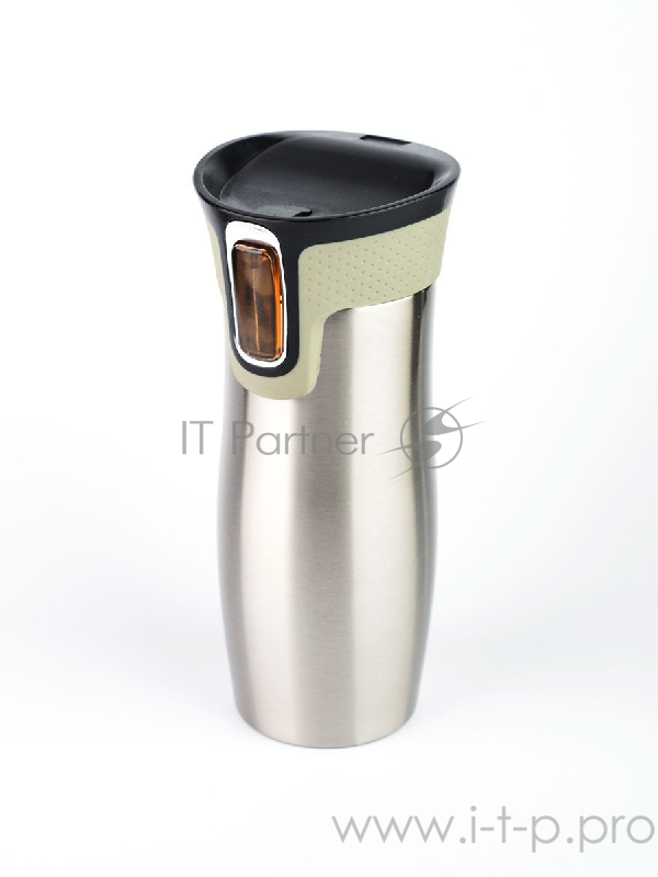 Термобутылка BAROUGE вакуум металл серебро 450 мл, BT-001