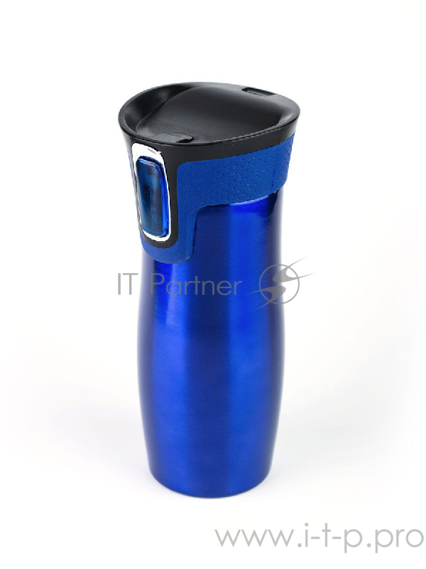 Термобутылка BAROUGE вакуум металл синий 450 мл, BT-001