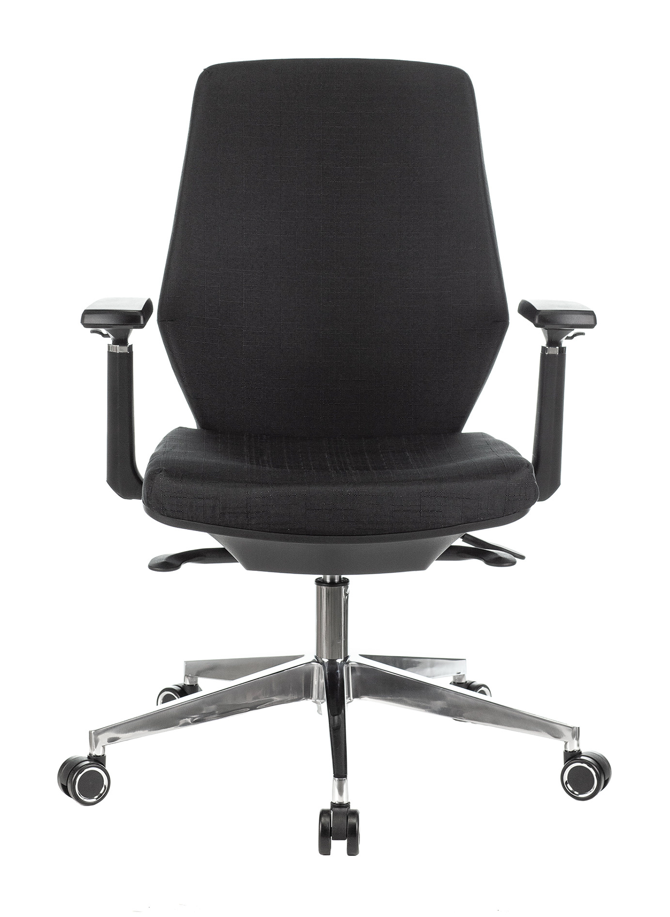 Кресло Бюрократ CH-545/LUX черный 38-418 крестовина алюминий