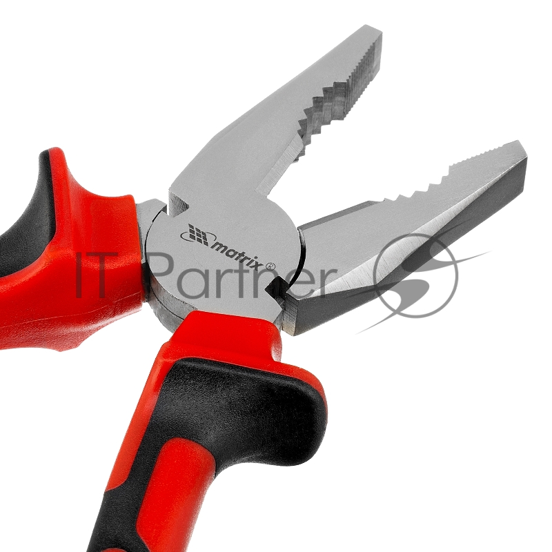 Плоскогубцы MATRIX 16904 nickel 180мм никелированные двухкомпонентные рукоятки