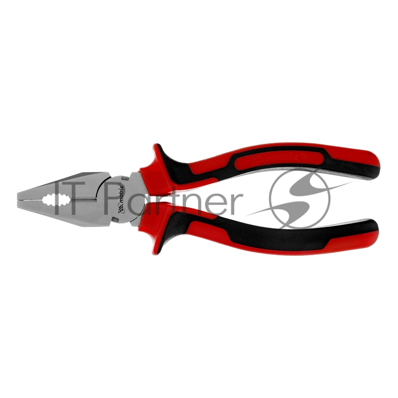 Плоскогубцы MATRIX 16904 nickel 180мм никелированные двухкомпонентные рукоятки