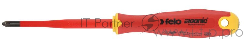 Отвертка диэлектрическая PZ 1х80 E-Slim Ergonic Felo 41519290