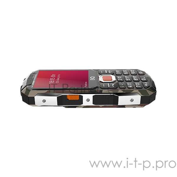 Мобильный телефон BQ 2817 Tank Quattro Power 32Mb зеленый моноблок 4Sim 2.8 240x320 0.3Mpix GSM900/1800 GSM1900 MP3 FM microSD