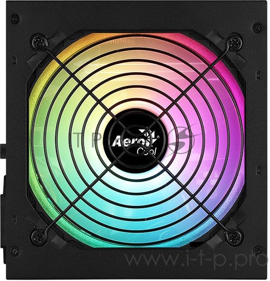 Блок питания Aerocool KCAS PLUS GOLD 750W <750W, ATX v2.4, APFC, Fan ARGB 12cm, 80+ Gold, Retail>