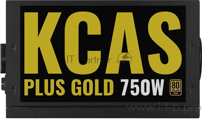 Блок питания Aerocool KCAS PLUS GOLD 750W <750W, ATX v2.4, APFC, Fan ARGB 12cm, 80+ Gold, Retail>