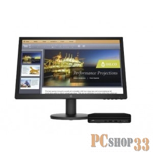 ПК + монитор HP Bundle 260 G4 Mini Core i3-10110U,4GB,500GB,Stand,Quick Release V2,Realtek RTL8821CE AC 1x1 BT 4.2 WW,usb kbd/mouse,Win10Pro(64-bit),1-1 Wty+ Monitor P21
