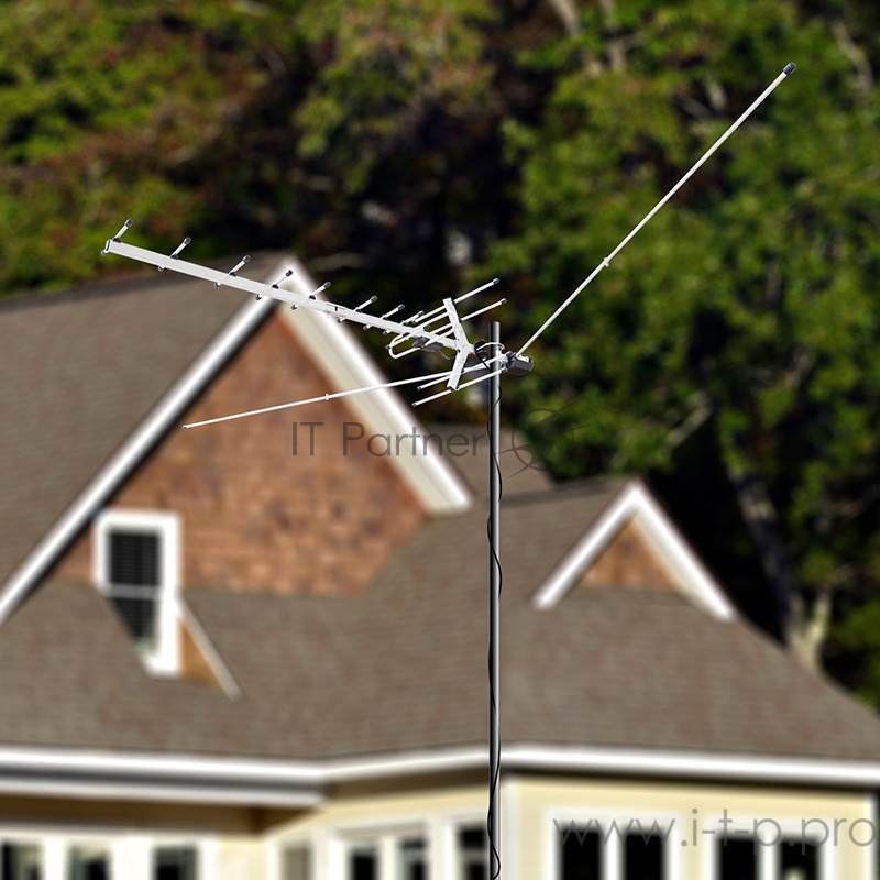 ТВ антенна наружная «Активная» для цифрового ТВ DVB-T2, RX-403 REXANT