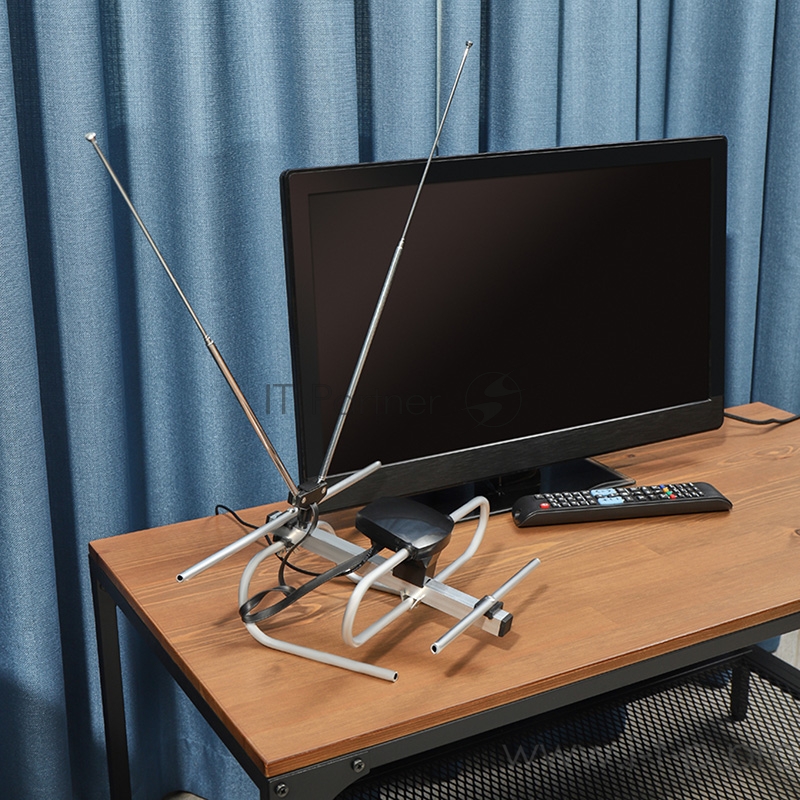 ТВ антенна комнатная для цифрового телевидения DVB-T2, RX-261 REXANT