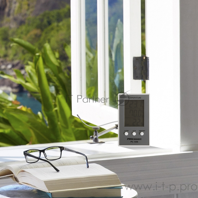 Гигротермограф комнатно-уличный PROconnect PC-506