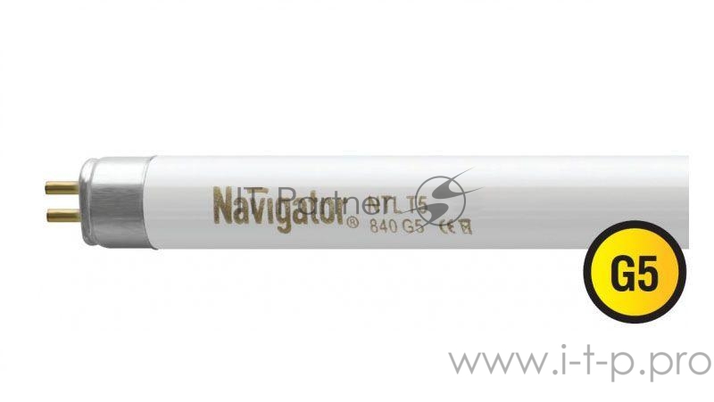 Лампа люминесцентная 94 109 NTL-T5-21-840-G5 21Вт T5 4200К G5 Navigator 94109