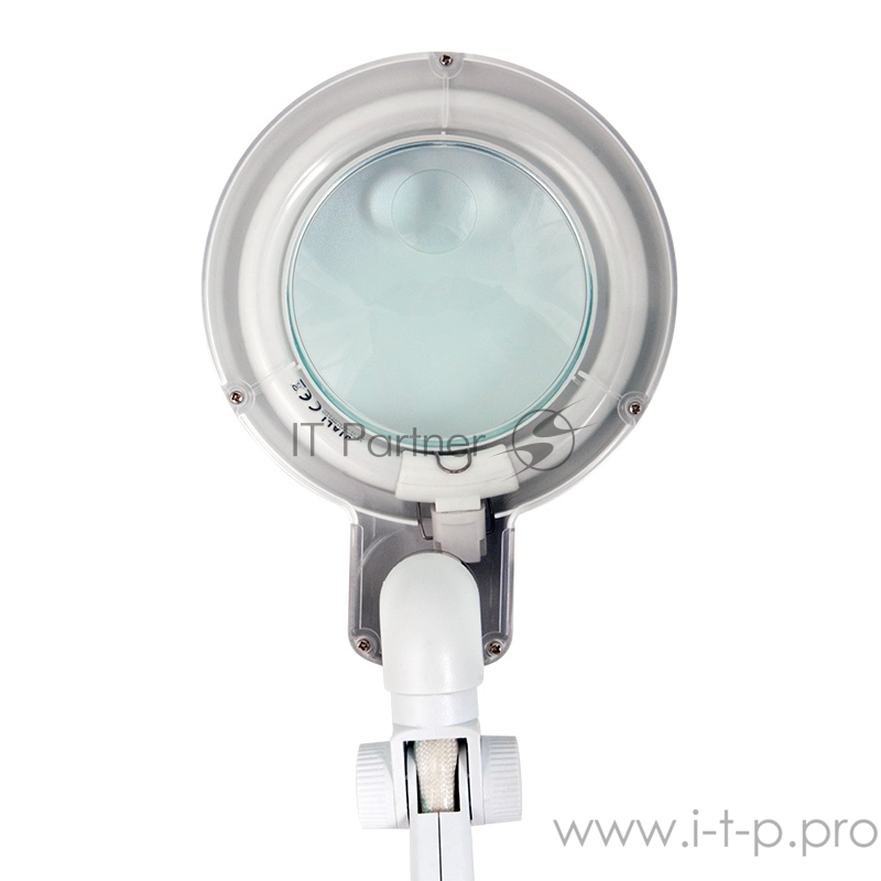 Лупа настольная 3D+12D REXANT с подсветкой, белая