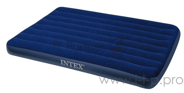 Надувной матрас 64758, Intex, 137х191х25см Classic до 272кг, уп.3