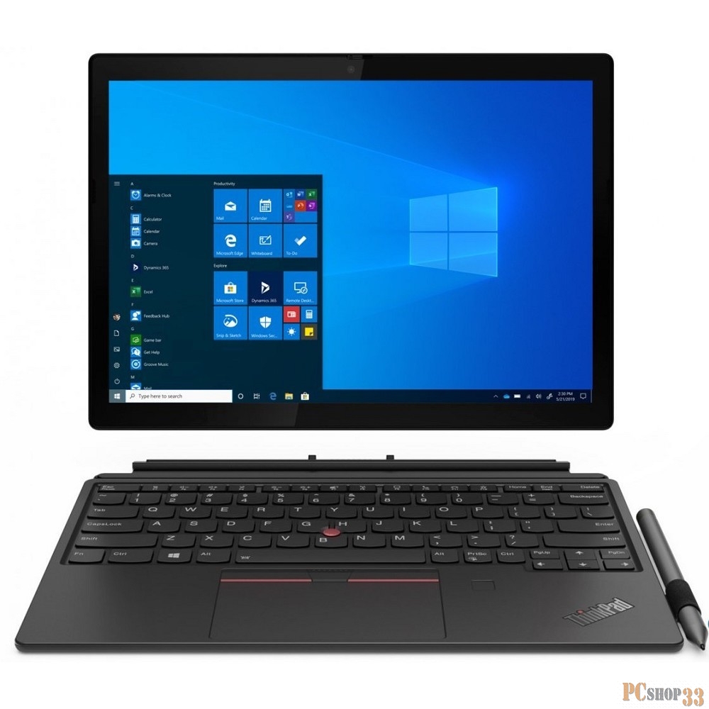 Ноутбук Lenovo X12 Detachable G1 T 12.3FHD_AR/AS_400N_MT_SRGB_G/ CORE_I5-1130G7_1.8G_4C_MB/ 16GB(2X64GX64)_LP4X_4266/ 512GB_SSD_M.2_2242_G3_TLC/ / INTEGRATED_IRIS_XE_GRAPHICS/ INTEL_AX201_2X2AX+BT_VPRO_MB/ FIBOCOM_L850-GL_4G_LTE_CAT9/ / REAR_8M_HD_CA