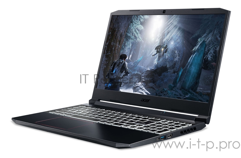Ноутбук Acer Nitro 5 AN515-55-58XJ Core i5 10300H/8Gb/SSD512Gb/NVIDIA GeForce GTX 1650 4Gb/15.6/IPS/FHD (1920x1080)/Windows 10/black/WiFi/BT/Cam