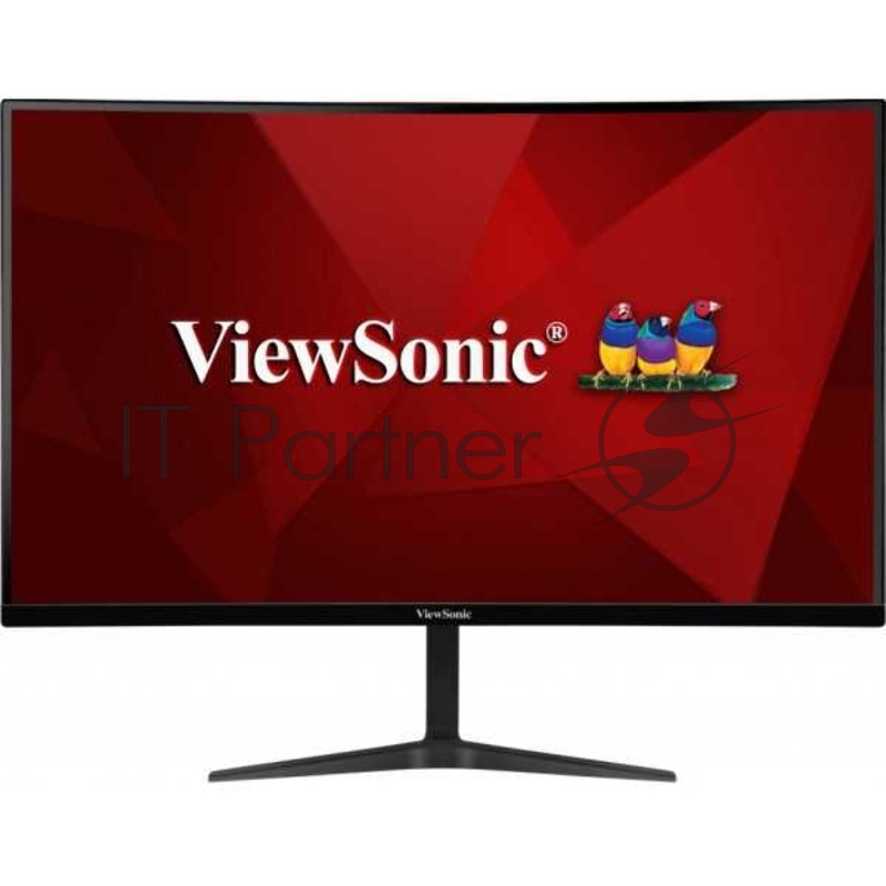 Монитор ViewSonic 27 VX2718-2KPC-MHD VA изогнутый, 2560x1440, 1ms, 250cd/m2, 178°/178°, 4000:1, 80Mln:1, 165Hz, HDMI*2, DP, колонки, AMD FreeSync, VESA, Black