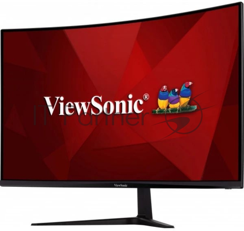 Монитор ViewSonic 31.5 VX3218-PC-MHD VA изогнутый, 1920x1080, 1ms, 300cd/m2, 178°/178°, 4000:1, 80Mln:1, 165Hz, HDMI*2, DP, колонки, AMD FreeSync, VESA, Black