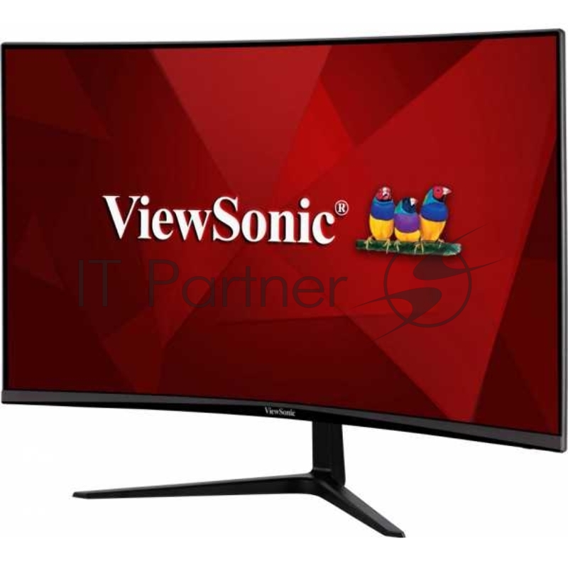 Монитор ViewSonic 31.5 VX3218-PC-MHD VA изогнутый, 1920x1080, 1ms, 300cd/m2, 178°/178°, 4000:1, 80Mln:1, 165Hz, HDMI*2, DP, колонки, AMD FreeSync, VESA, Black