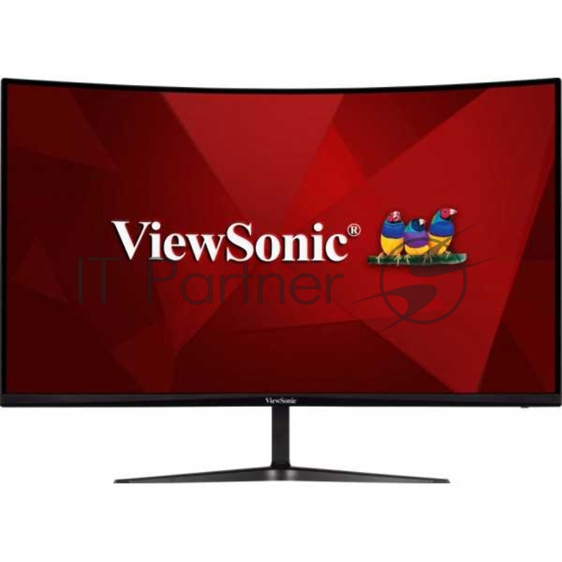 Монитор ViewSonic 31.5 VX3218-PC-MHD VA изогнутый, 1920x1080, 1ms, 300cd/m2, 178°/178°, 4000:1, 80Mln:1, 165Hz, HDMI*2, DP, колонки, AMD FreeSync, VESA, Black