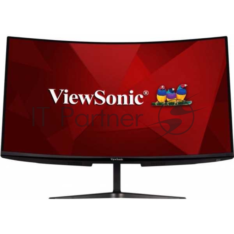 Монитор ViewSonic 31.5 VX3218-PC-MHD VA изогнутый, 1920x1080, 1ms, 300cd/m2, 178°/178°, 4000:1, 80Mln:1, 165Hz, HDMI*2, DP, колонки, AMD FreeSync, VESA, Black