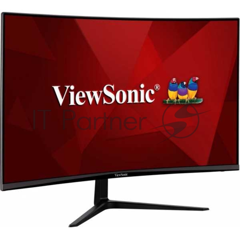 Монитор ViewSonic 31.5 VX3218-PC-MHD VA изогнутый, 1920x1080, 1ms, 300cd/m2, 178°/178°, 4000:1, 80Mln:1, 165Hz, HDMI*2, DP, колонки, AMD FreeSync, VESA, Black
