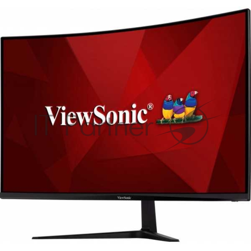 Монитор ViewSonic 31.5 VX3218-PC-MHD VA изогнутый, 1920x1080, 1ms, 300cd/m2, 178°/178°, 4000:1, 80Mln:1, 165Hz, HDMI*2, DP, колонки, AMD FreeSync, VESA, Black