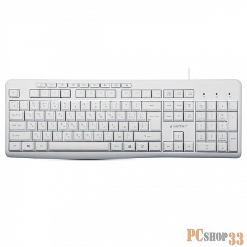 Клавиатура Gembird KB-8430M, USB