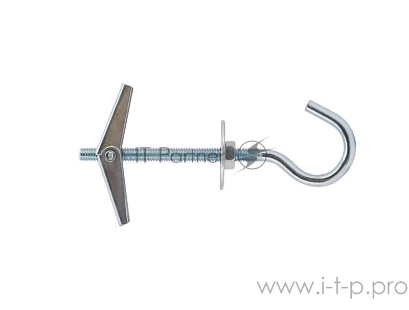 Анкер складной пружинный с крюком М6 пакет Tech-Krep 103900