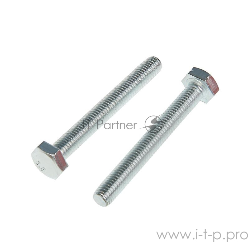 Болт М12х40 с шестигранной головкой цинк. DIN 933 (уп.15шт) класс прочности 8.8. коробка Tech-Krep 144911