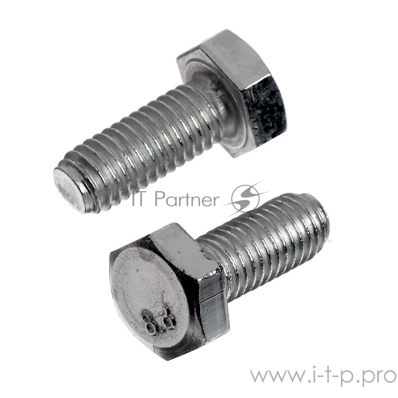 Болт М8х40 с шестигранной головкой цинк. DIN 933 (уп.25шт) класс прочности 8.8. коробка Tech-Krep 144943