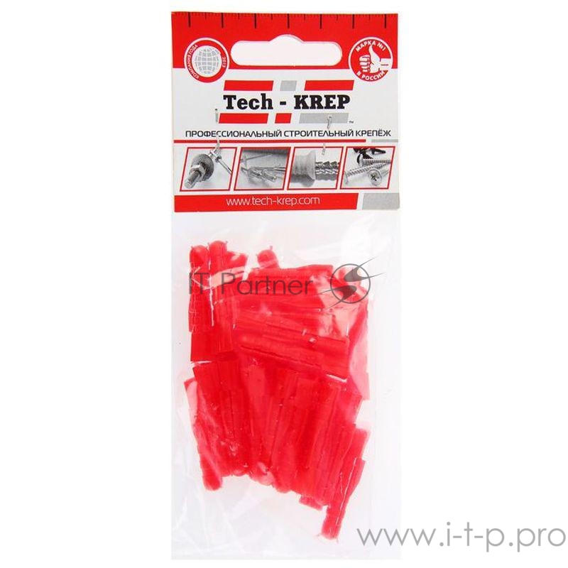 Дюбель распорный 6х35 трехсегментный (тип Т) (уп.30шт) пакет Tech-Krep 112954