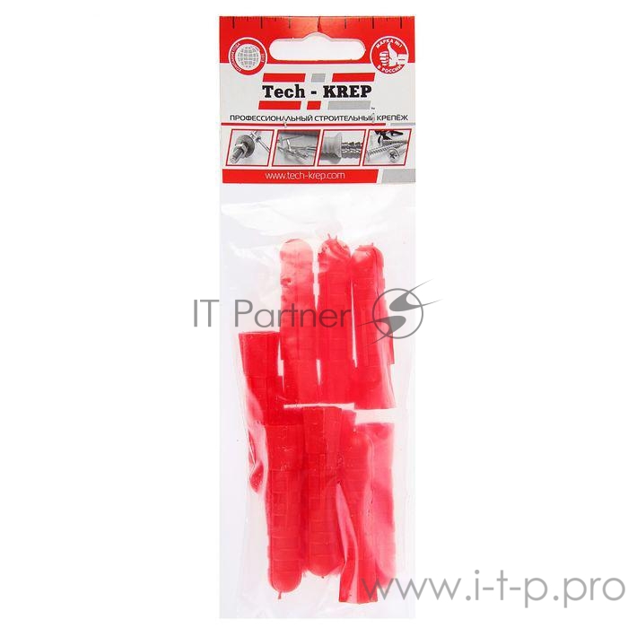 Дюбель распорный 8х40 трехсегментный (тип Т) (уп.20шт) пакет Tech-Krep 112955