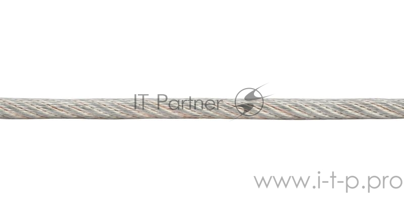 Трос стальной в ПВХ изоляции d2.0-3.0мм (уп.20м) Tech-Krep 127853