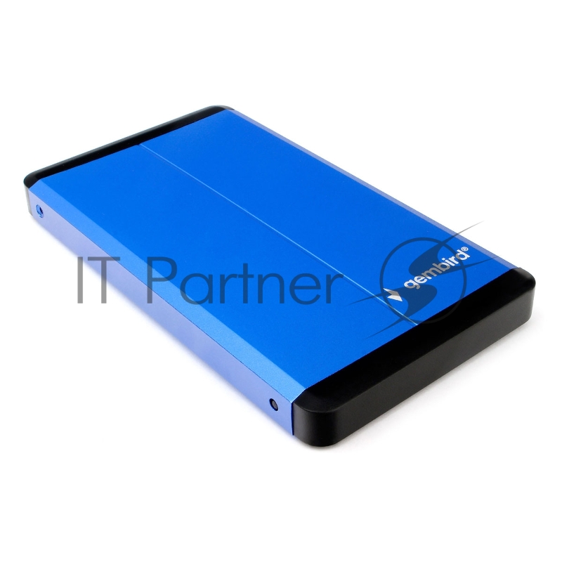Внешний корпус 2.5 Gembird EE2-U3S-2-B, синий, USB 3.0, SATA, металл