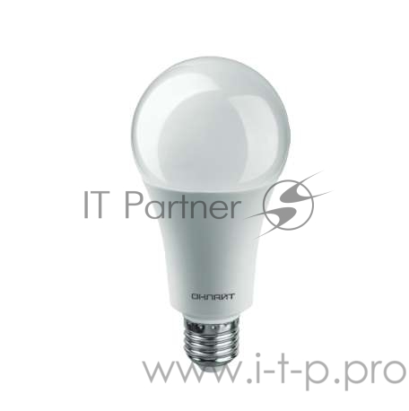 Лампа светодиодная 61 955 OLL-A60-25-230-6.5K-E27 ОНЛАЙТ 61955