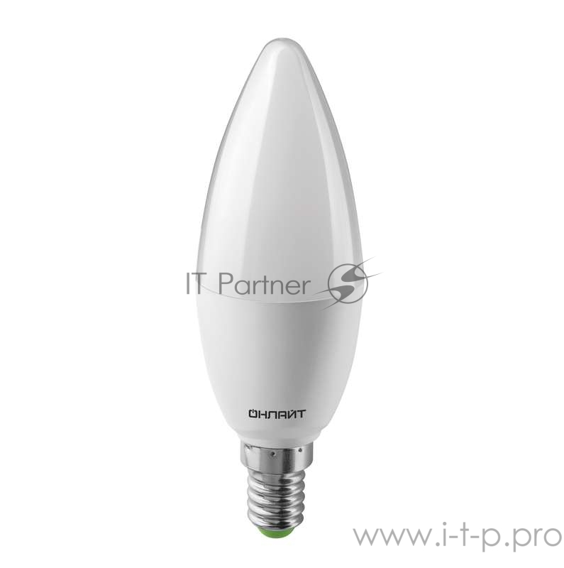 Лампа светодиодная 61 958 OLL-C37-10-230-6.5K-E14-FR ОНЛАЙТ 61958