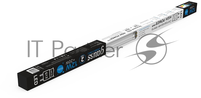 Лампа светодиодная Elementary T8 12Вт 6500К G13 1000лм 600мм стекло Gauss 93032