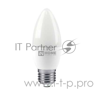 Лампа светодиодная LED-СВЕЧА-VC 11Вт 230В E27 4000К 990лм IN HOME 4690612020495
