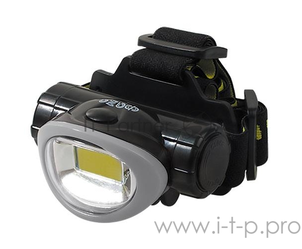 Фонарь налобный 3Вт COB H5-L3W-gy ФАZА 5027503
