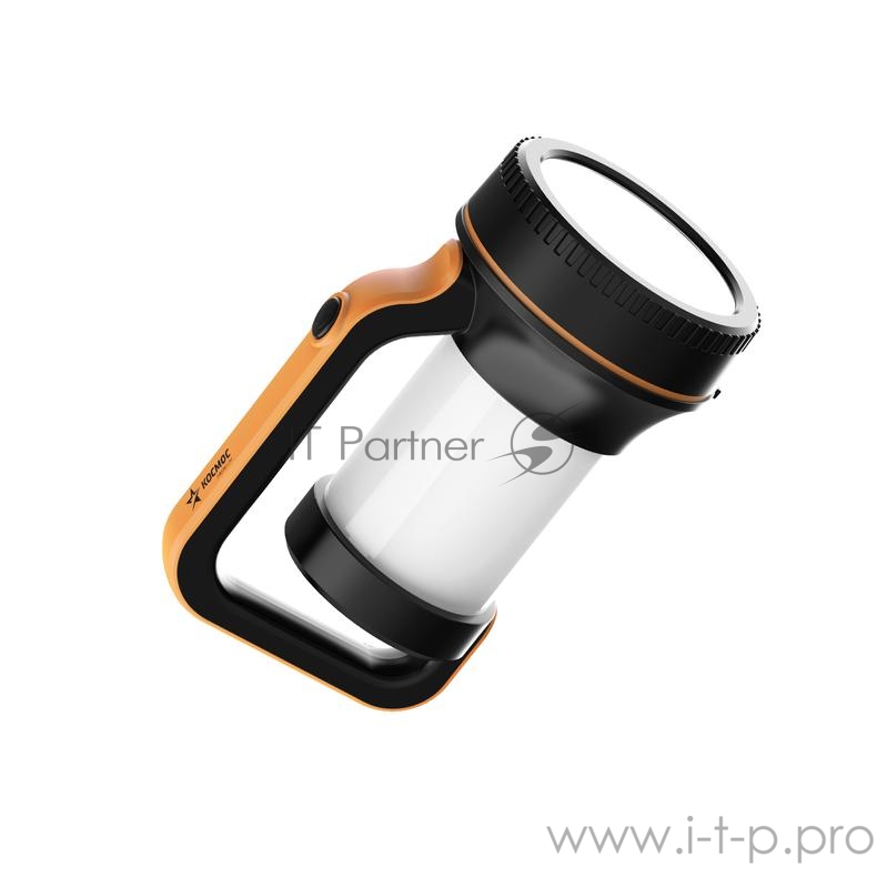 Фонарь-прожектор светодиодный PREMIUM 7Вт 4800мА.ч 30х0.5Вт режим кемпинг 3 режима работы аккум. литий супер яркий экономный время работы от 4 до 18ч зарядка micro USB провод в компл. КОСМОС KOSAccu2007W