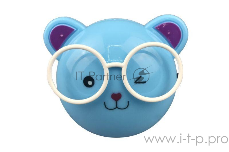 Светильник светодиодный NL-242 Медведи очкарики ночник с выкл. 220В Camelion 13817