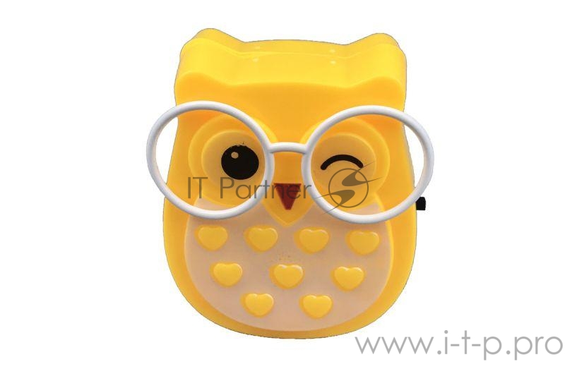 Светильник светодиодный NL-237 Сова ночник с выкл. 220В Camelion 13812