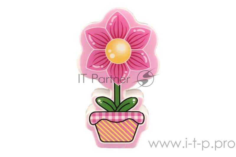 Светильник светодиодный NL-231 Цветок ночник с выкл. 220В Camelion 13806