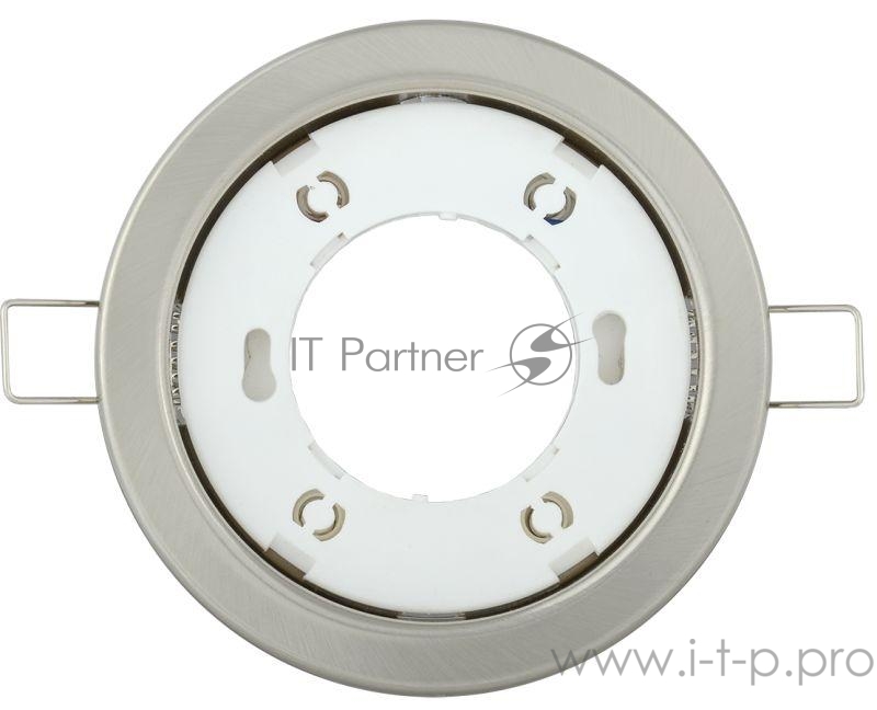 Светильник GX53 встраив. точечный мат. хром. IEK LUVB0-GX53-1-K27