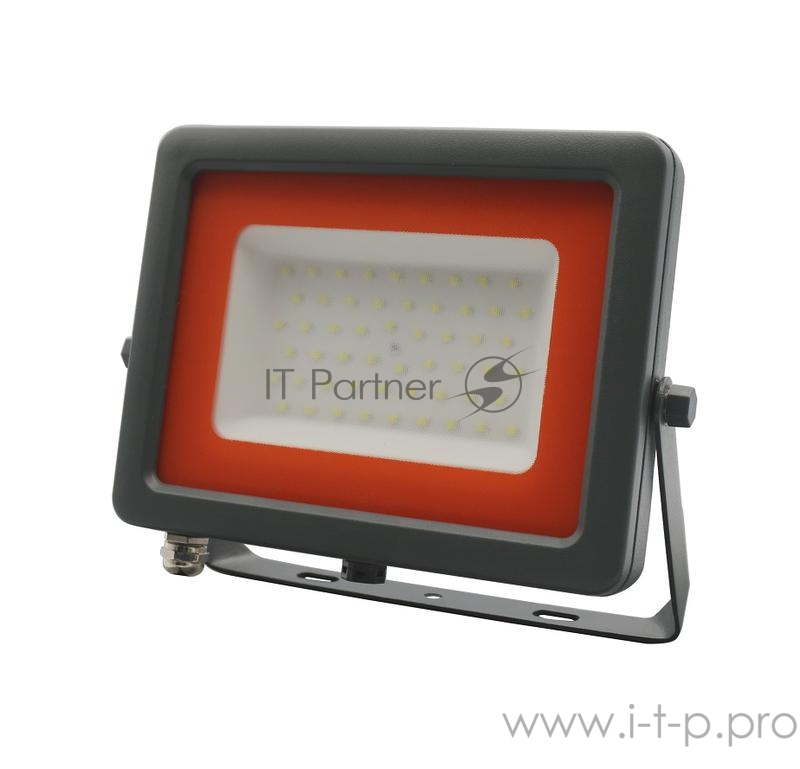 Прожектор светодиодный PFL-S2-SMD-50w 50Вт IP65 с клапаном JazzWay 2853301D