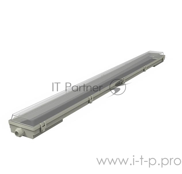 Светильник с отражателем влагозащ. СПП-Т8-G13 INDUSTRY 1276х86х55мм IP65 для LED ламп 2х1200мм Gauss 909410212