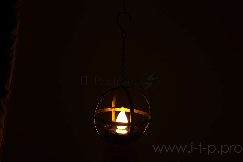 Светильник садовый ERASFM-02 Лофт 28см подвесной на цепи солнечная батарея металл ЭРА Б0044846